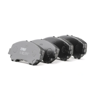 Image of D10604BA0A, D10604EA0A Brake pad set TRW GDB3622 with acoustic wear warning accessories NISSAN: Qashqai 2, X Trail