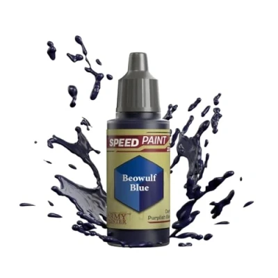 Image of The Army Painter Speedpaint Beowulf Blue 2.0, Single Acrylic Paint 18ml One coat Painting Soloution For Fantasy Tabletop Miniatures Like Warhammer 40k And Dungeons Dragons Figures