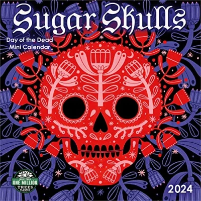 Image of Sugar Skulls 2024 Mini Calendar: Day of the Dead