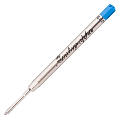 Image of Montegrappa Ballpoint Refill Large 1 Unit Box Blue Broad, 9.8 cm, IA00BBUB