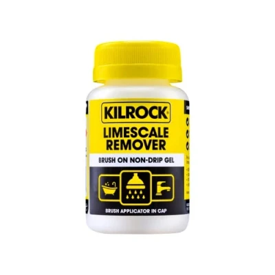 Image of Kilrock Gel Descaler 160 Grams Multi Purpose Powerful Descaling Cleaner with Easy to Use Brush Cap for Hard Water Limescale Stains