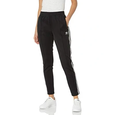Image of adidas Originals Women&#039;s Superstar Trackpant Track Pants, Black, S