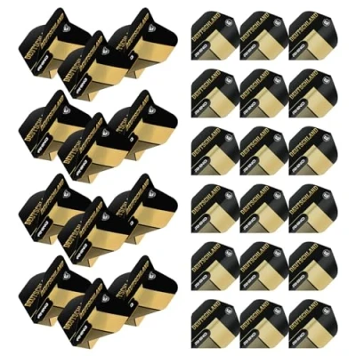 Image of WINMAU Rhino Country Flag Design Dart flights 10 sets per pack (30 pack) (Deutschland)