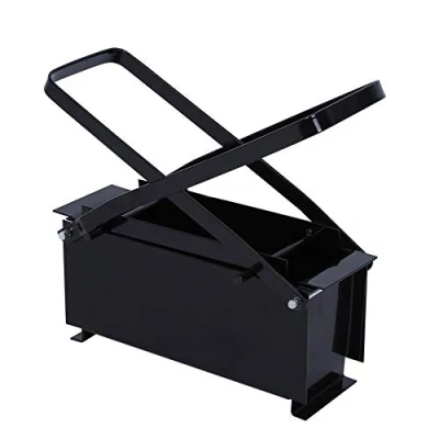 Image of Briquette Maker, DIY Recycle Newspaper Maker Paper Log Brick for Heating Fire Stove Home Tool, 25.6x12.6x8.2cm