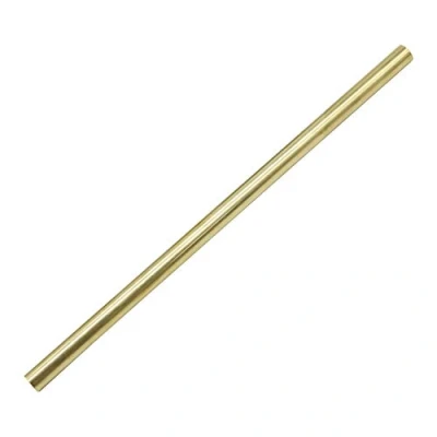 Image of 12.5mm Brass Rod, Metal Solid Round Rod Pin Lathe Bar Stock for RC Model Airplane Helicopter DIY Craft, in Diameter 300mm Length