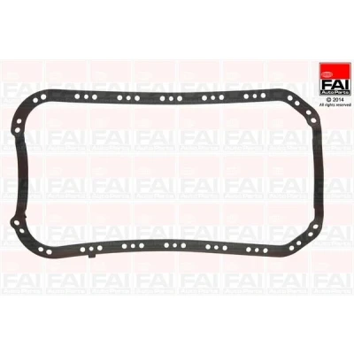 Image of 11251P1JE00, 11251P2A004 Sump Gasket FAI AutoParts SG1547 HONDA: CIVIC 6 Hatchback, Fastback, 4 Hatchback