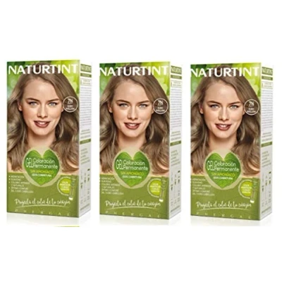 Image of (3 PACK) Naturtint Hair Dye 7N Hazelnut Blonde 135ml 3 PACK BUNDLE