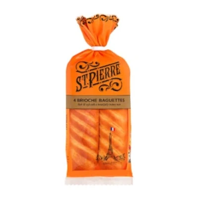 Image of St Pierre 4 Brioche Baguettes x Case of 7