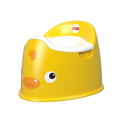 Image of Fisher Price Ducky Potty, Yellow Toddler Training Seat [Old Model]