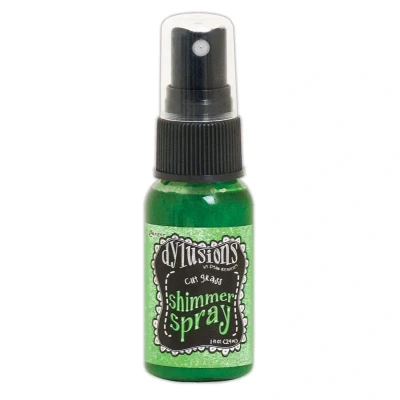 Image of Ranger Dylusions Shimmer Cut Grass Spray, Synthetic Material, Green, 9.8 x 2.9 cm