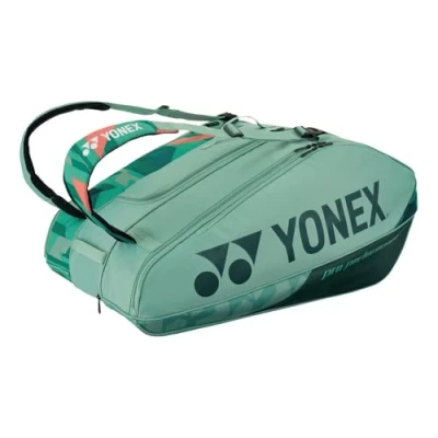Image of YONEX pro Racquet Bag 12pcs Racket Green Orange
