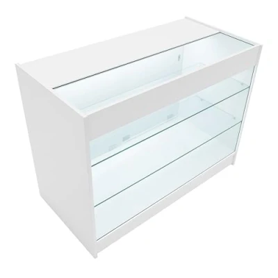 Image of Led Retail Shop Counter K1200 White
