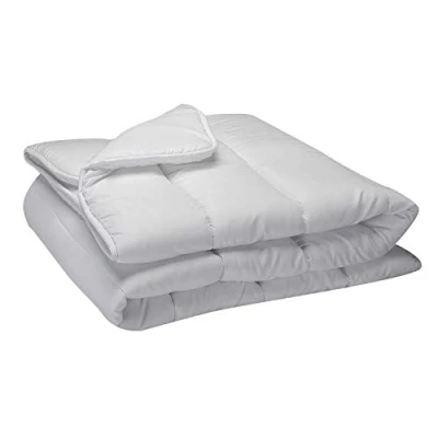 Image of Pikolin Home Dust Mite Resistant Autumn/Winter Cotton Fibre Padded Quilt 300g/m2, polyester, white, Lit 150/160 220 x 240 cm
