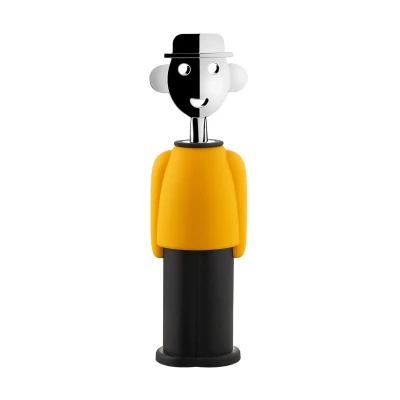 Image of Alessi Corkscrew Alessandro M. AM23 YB Yellow by Mendini