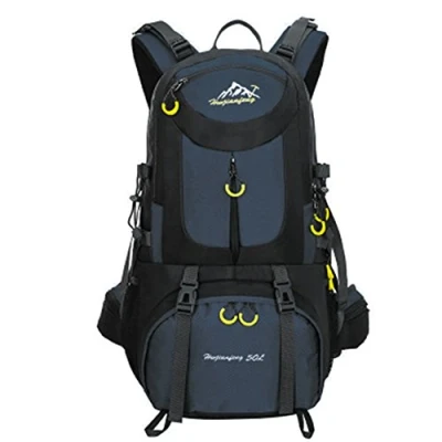 Image of MYMM 50 Liter Backpack, Great for Outdoor sport, Hiking, Trekking, Camping Travel, Mountain Climbing. Waterproof Mountaineering Bag, Travel Climbing Daypacks, Knapsack, Rucksack