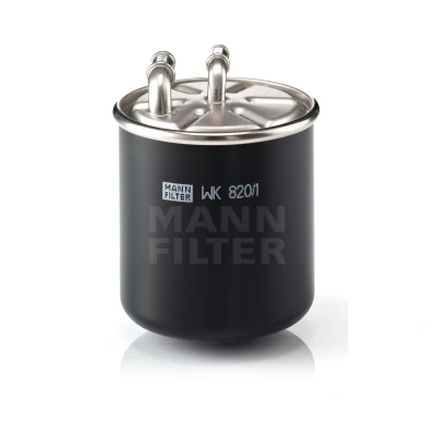 Image of 6460920001, 6460920301, 6460920501, A6460920001, A6460920301 Fuel Filter MANN WK 820/1 In Line 10mm 8mm MERCEDES BENZ: GL