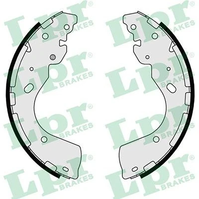 Image of 1727211, 2138025, AB312200BA, MEAB3J2200BA Brake Shoes LPR 01073 295mm 57mm NISSAN: NP300 Navara Pickup, FORD: Ranger Mk3