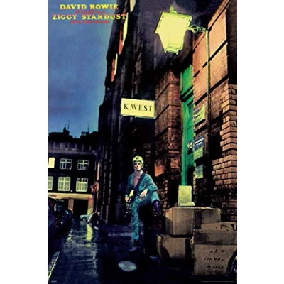 Image of Pyramid America David Bowie Ziggy Stardust Music Cool Wall Decor Art Print Poster 60x90