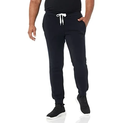 Image of Southpole Men&#039;s 1570 Basic Active Fleece Jogger Sweatpants, New Navy, Medium