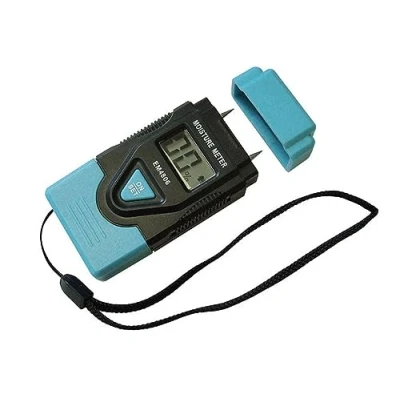 Image of Faithfull DETDAMP Damp and Moisture Meter with LCD Display