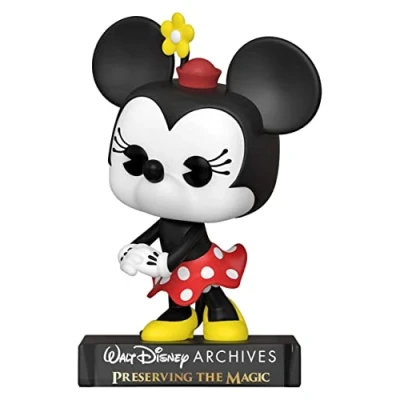 Image of Funko Pop! Disney: Minnie Mouse (2013) Disney Standard Characters Collectable Vinyl Figure Gift Idea Official Merchandise Toys for Kids &amp; Adults TV Fans