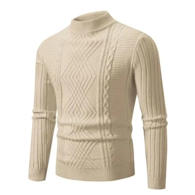 Image of GXMDP Autumn and Winter Sweater Knitted Sweaters Warm Pullovers