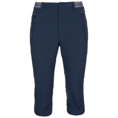 Image of Trespass Womens Trousers 3/4 Length Grateful Outdoor Walking with 2 Zipped Pockets, Knee Active Stretch Hiking Pants, Quick Dry Bottoms
