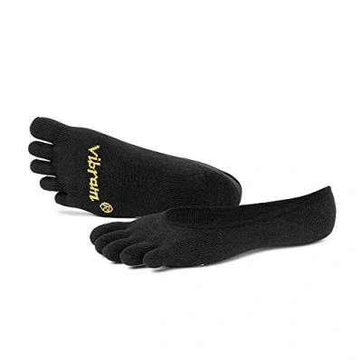Image of Vibram Five Fingers Men&#039;s Ghost Socks, mens, S15G02S, black, S