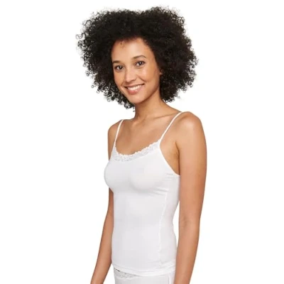 Image of Jockey® Parisienne Camisole, White, S