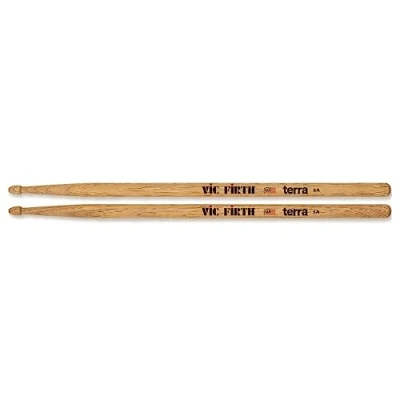 Image of Vic Firth American Classic® Terra Series Drumsticks 5AT Hickory Wood Tip 4 Pair Pack