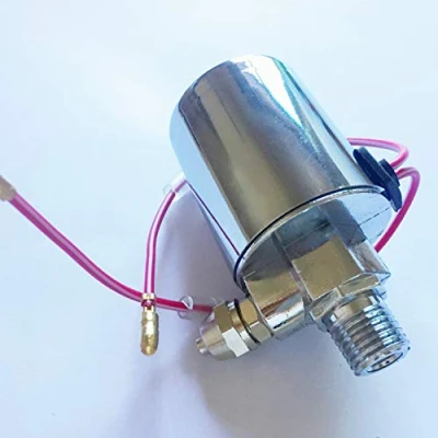 Image of YIYIDA Air Horn Solenoid Valve12V silver 1/4&quot; Truck Parts Accessories Electric Electronic Valves Control Valve Auto Trailer
