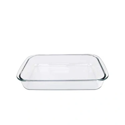 Image of Small Glass Baking Dish for Oven, Oven Rectangular, Lasagne Dish, Proof Baking, Roasting Rectangular Oblong Casserole (1pcs xs 1L)
