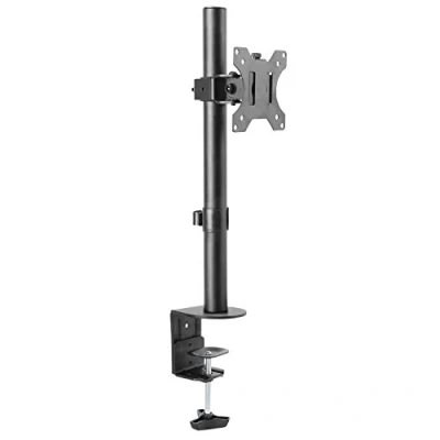 Image of RICOO Monitor Stand Mount Tilt Swivel TS2511 Bracket Universal LED Curved QLED QE LCD OLED SUHD UHD Adjustable Arm Mounting System 13&quot; 30&quot; Inch VESA 75x75 100x100 Black