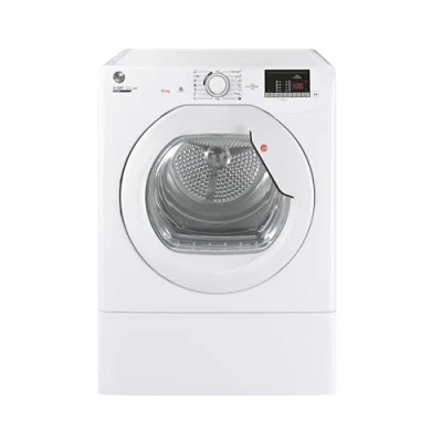 Image of Hoover H DRY 300 LITE HLE V10DG 80 10kg Load Vented Tumble Dryer White C Rated