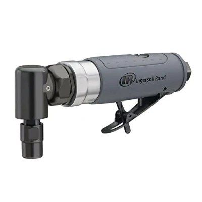 Image of Ingersoll Rand Air Die Grinder 302B, Replaced by 302B M, Durable and Lightweight, 6mm Collet with Powerful 20,000 RPM 250W Motor, Angle, Composite, Comfort
