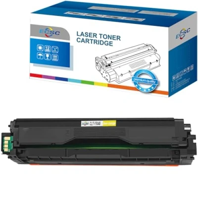 Image of ECSC Compatible Toner Cartridge Replacement for Samsung CLP 415N 415NW CLX 4195FN 4195FW Xpress SL C1810W C1860FW CLT Y504S (Yellow, 1 Pack)