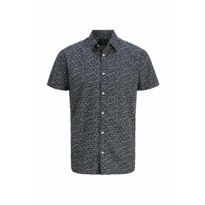 Image of Jack &amp; Jones Premium Regular FIT Shirt, Men&#039;s, Size: Large, Night sky