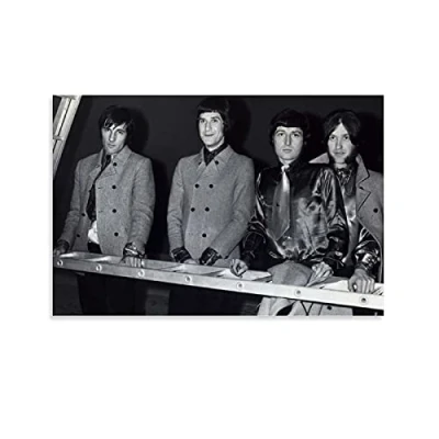 Image of The Kinks Classic Rock Star Poster Wall Art and Canvas Picture Print Modern Family bedroom Aesthetic Decor Posters 08x12inch(20x30cm)