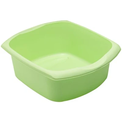 Image of Addis 517265 Large Rectangular Washing Up Bowl, Mint, 38 x 32 14 cm