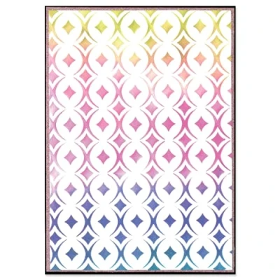 Image of Sizzix™ A5 Stencil 1PK Cosmopolitan, Uptown Adornment by Stacey Park