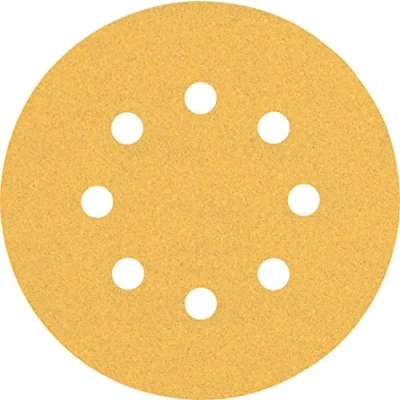 Image of Bosch Professional 5x Expert C470 Sandpaper (for Hardwood, Paint on wood, Ø 125 mm, Grit 100, Accessories Random Orbital Sander)