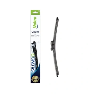 Image of VALEO Silencio Wiper VR271 High Performance, Superior 360 Degrees Visibility, Easy Installation Original Flat Blade 380mm Rear 1 574602