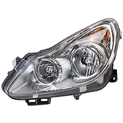 Image of 1216188 Headlights HELLA 1EG 354 534 021 OPEL: Corsa D Hatchback
