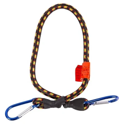 Image of Black 60cm Bungee Cord with Spring Snap By Blackspur