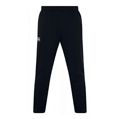 Image of Canterbury Kid&#039;s Stretch Tapered Poly Knit Pants, Black, Age 6 (XS)