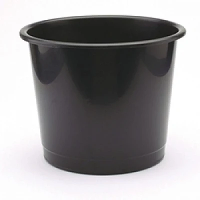 Image of KF01124 Q Connect Waste Bin 15 Litre Black