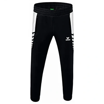 Image of Erima Men&#039;s Six Wings Worker Functional Pants, Black/White, L