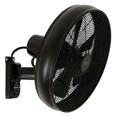 Image of LUCCI AIR BK Wall fan (Ø) 410 mm Housing color (details): black