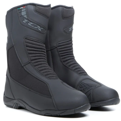 Image of TCX Explorer 4 Gore Tex, Men&#039;s Boot, Touring Boot with Tex Waterproof and Breathable Membrane, Microfiber Upper, Side Closure Elastic Zip Velcro, Black