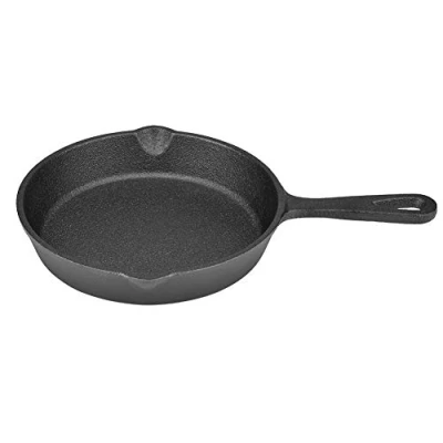 Image of Heavy Base Frying Pan，16cm / 20cm Vintage Cast Iron Skillet Pan Burnt Non Stick(16cm)